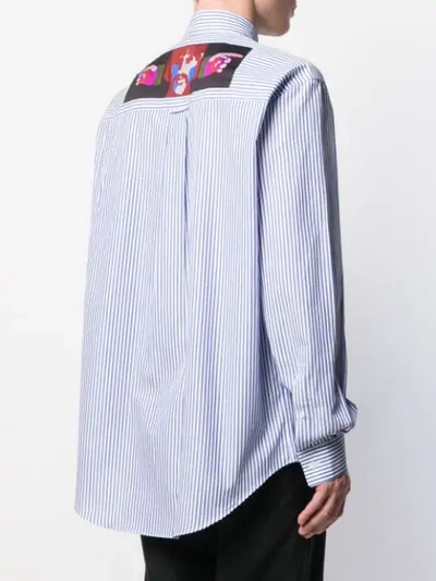 Shop Stella Mccartney All Together Now Nicholas Shirt In Blue