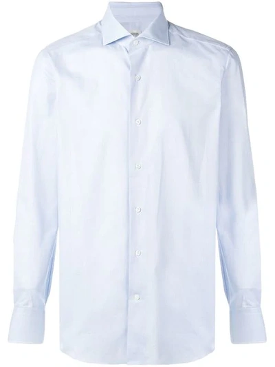 Shop Alessandro Gherardi Longsleeved Shirt In Blue