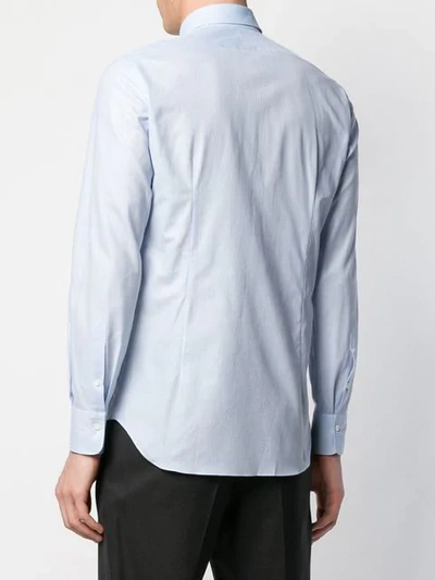 Shop Alessandro Gherardi Longsleeved Shirt In Blue