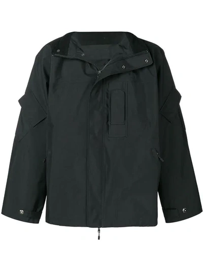 Shop Junya Watanabe Man X Ark Air Pocket Sleeves Parka - Black