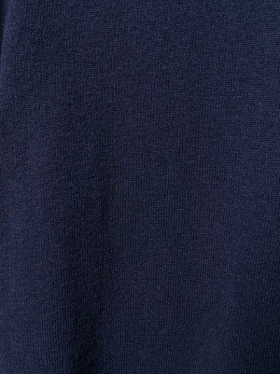 Shop Altea Round Neck Sweater In Blue