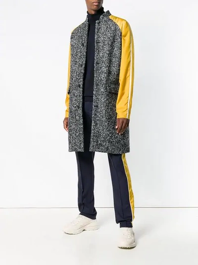 Kenzo Side Stripe Track Pants In Blue