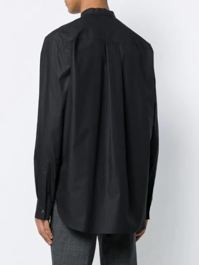 Shop Dolce & Gabbana Oversized Shirt In Black