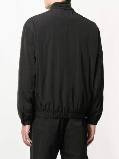 Shop Misbhv Zipped Track Jacket In Black