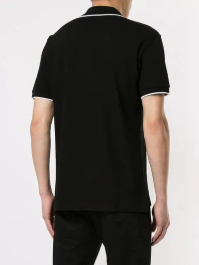 Shop Givenchy Poloshirt Mit Logo In Black