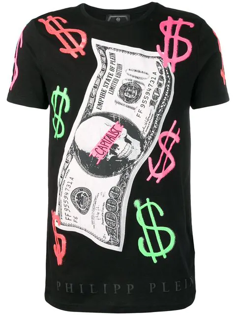 philipp plein dollar t shirt