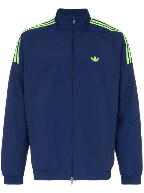 adidas blue bomber jacket