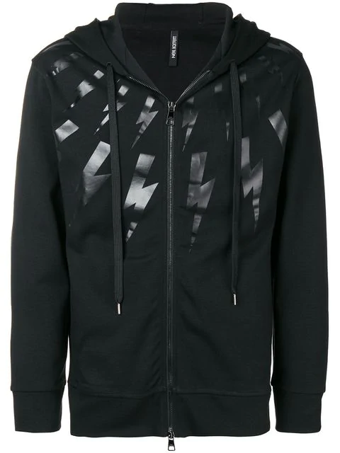 neil barrett zip hoodie