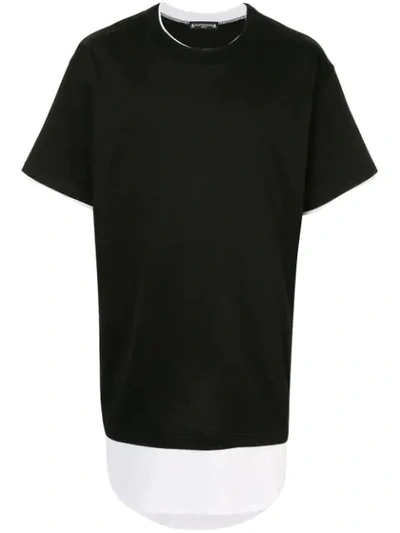 Shop Mastermind Japan Mastermind World T-shirt Mit Totenkopf-print - Schwarz In Black