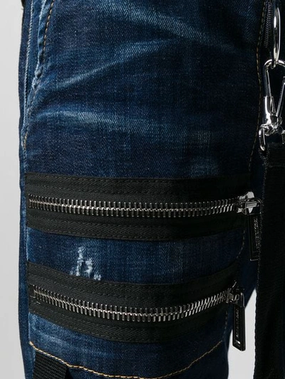 Shop Dsquared2 Bootcut Jeans In Blue