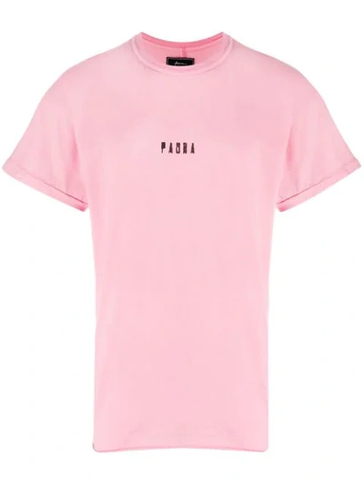 Shop Paura Logo T In Pink