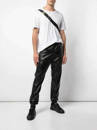 COTTWEILER PULL UP TROUSERS - 黑色