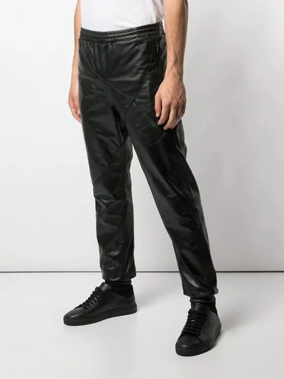 COTTWEILER PULL UP TROUSERS - 黑色