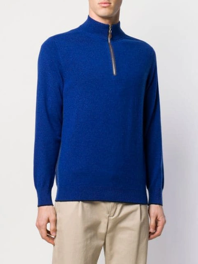 Shop N•peal The Carnaby Jumper In Blue