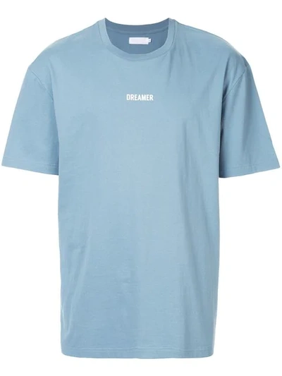 Shop Off Duty 'dreamer' T-shirt In Blue