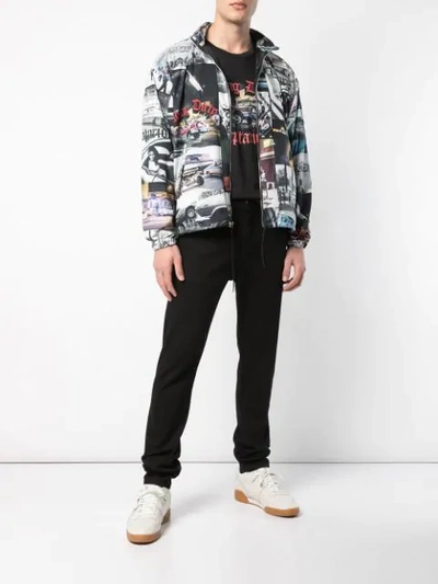 Shop Adaptation Photographic Print Lightweight Jacket In Multicolour