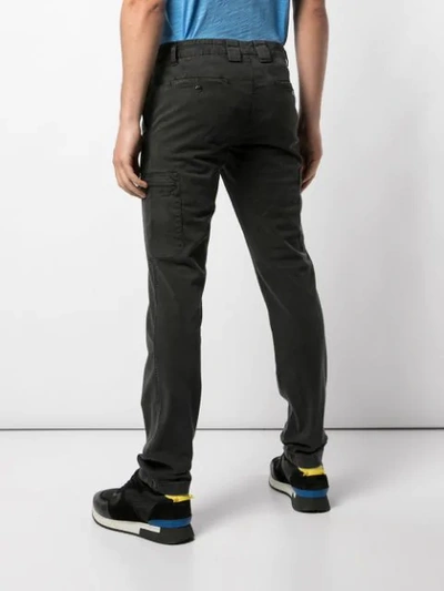 Shop C.p. Company Slim-fit Trousers In Black