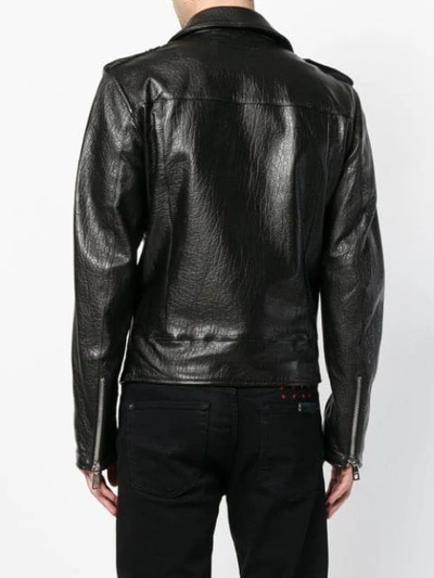 Shop Dolce & Gabbana Biker Jacket In Black