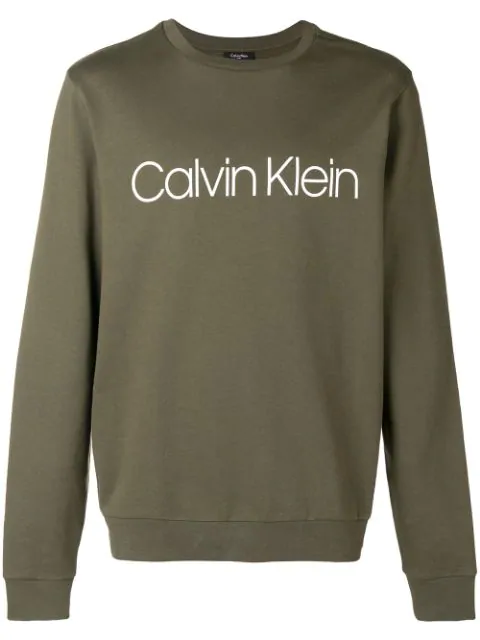 green calvin klein hoodie