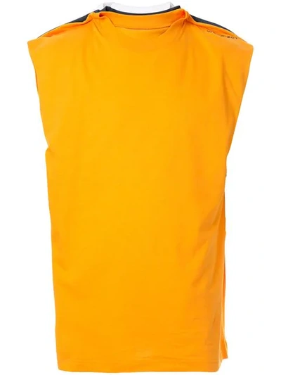 Shop Y/project Multi Sleeveless Vest Top In Orange
