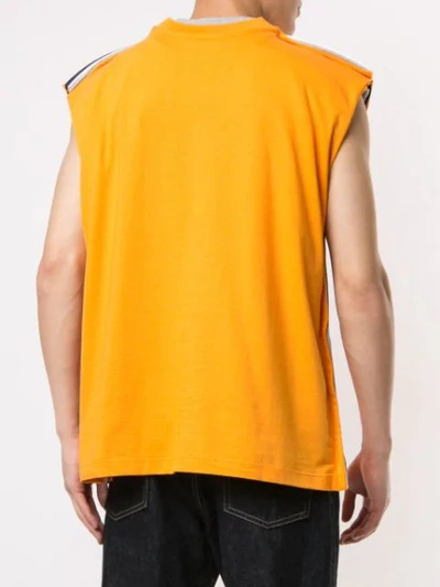 Shop Y/project Multi Sleeveless Vest Top In Orange