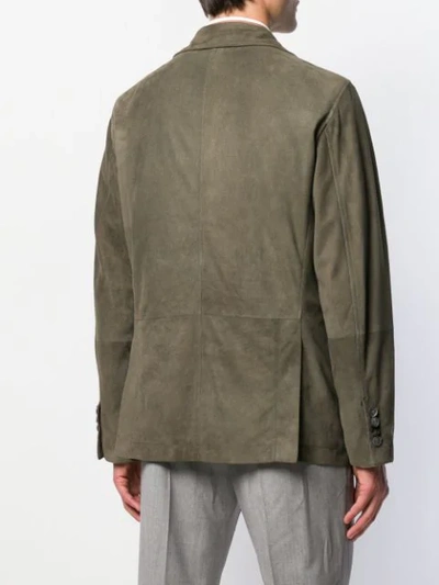 Shop Brunello Cucinelli Cargo Jacket In Cm605 Green