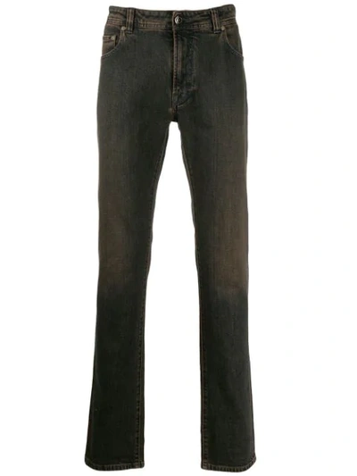 Shop Etro Slim-fit Jeans In Blue