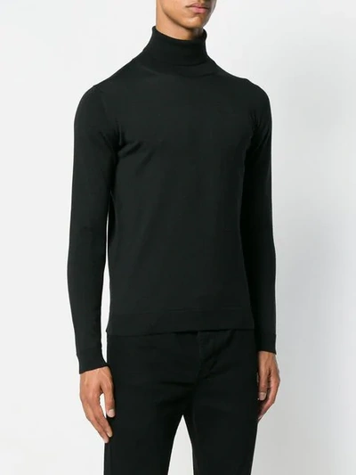 Shop Nuur Lightweight Sweatshirt In Black