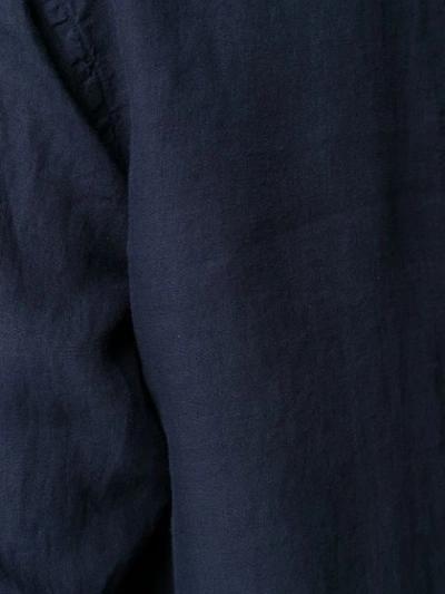 Shop Emporio Armani Casual Button Up Shirt In Blue