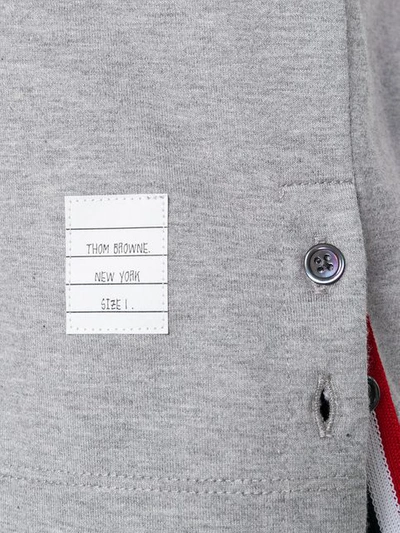 THOM BROWNE 棉质T恤 - 灰色
