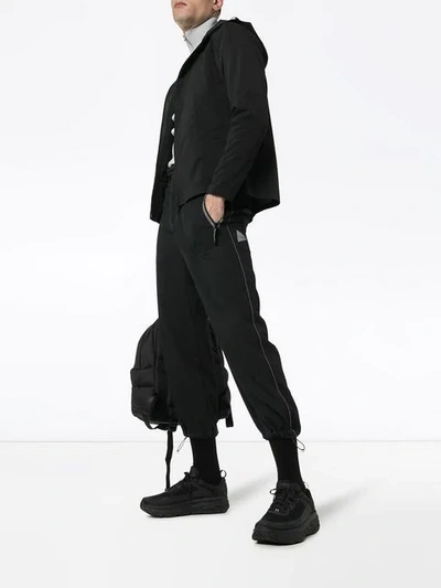 Shop And Wander Belted Technical Trousers In Black