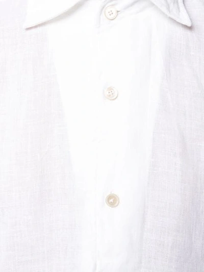 ALESSANDRO GHERARDI POINTED COLLAR SHIRT - 白色