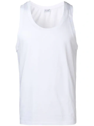 Shop Dolce & Gabbana Casual Tank Top In White