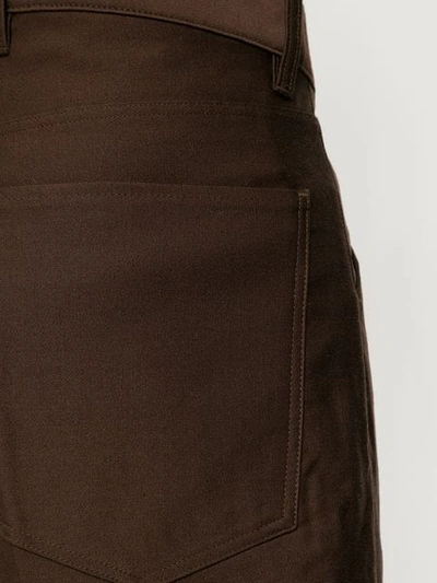 Shop Tomorrowland Tailored Trousers In Brown