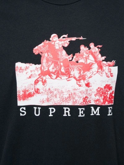 Shop Supreme Riders Tee In Blue