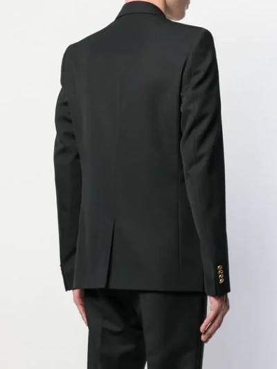 Shop Givenchy Single-breasted Blazer - Black