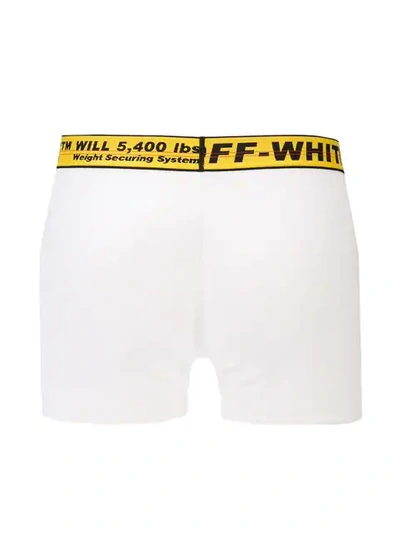 Shop Off-white Three-pack Boxer Briefs In White Yelllow