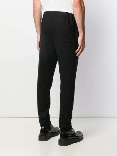 Shop Ann Demeulemeester Howling Trousers In Black