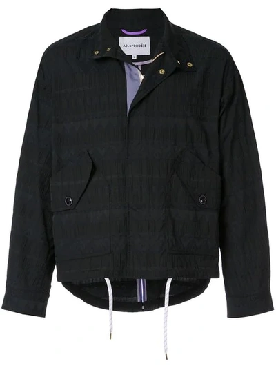Shop A(lefrude)e Ruched Detail Jacket In Blue