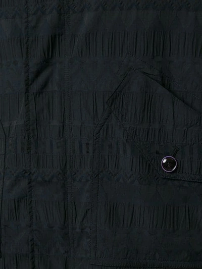 Shop A(lefrude)e Ruched Detail Jacket In Blue