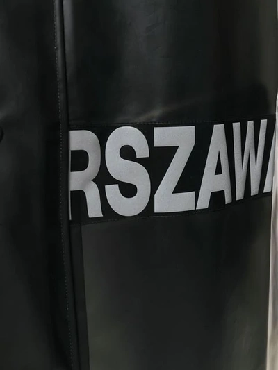 Shop Misbhv Warszawa Coat In Black