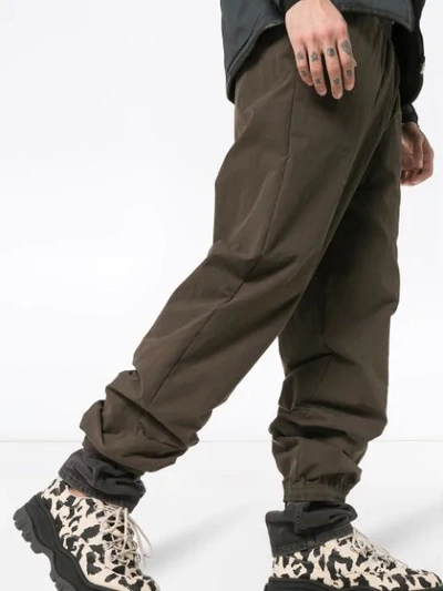 Shop Y/project Baggy Track Pants In Green