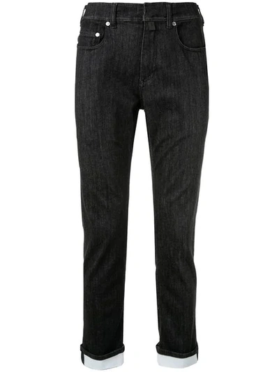 Shop Neil Barrett Classic Skinny Jeans In Black