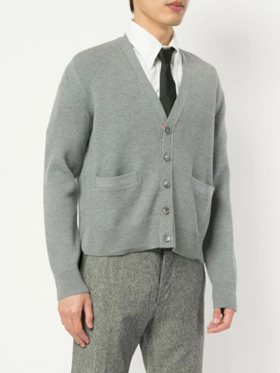Shop Thom Browne Centre In Grey