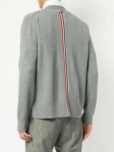 Shop Thom Browne Centre In Grey