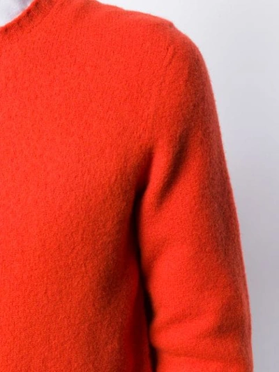 Shop Drumohr Slim-fit Wool Sweater In Red