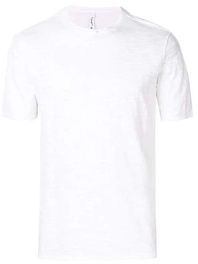 Shop Transit Mesh Knit T-shirt - White