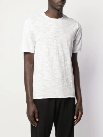 Shop Transit Mesh Knit T-shirt - White