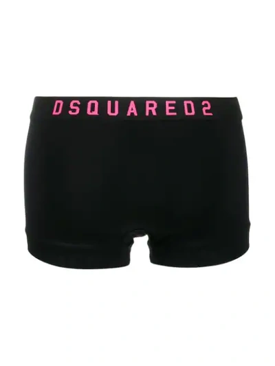 Shop Dsquared2 Icon Boxers In Black