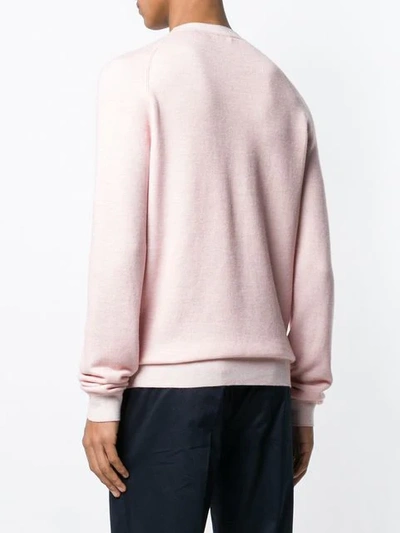 Shop Ermenegildo Zegna Basic Sweater In Pink
